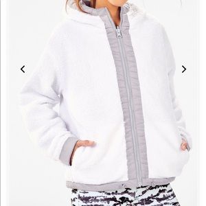 NWT fabletics reversible fleece jacket!